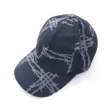 (DESIGNERS) 1990'S UNDER COVER WIRE PATTERN BARBED IRON PATTERN CAP