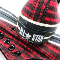 DEAD STOCK 1990'S MADE IN USA CONVERSE ALL STAR LO PLAID
