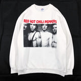 1990 MADE IN USA RED HOT CHILLI PEPPERS PHOTOGRAPHIC PRINT SWEAT SHIRT
