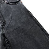 (VINTAGE) 1994 MADE IN USA Levi's 517 STRETCH BLACK DENIM PANTS