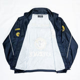 (VINTAGE) 1990'S MADE IN KOREA A.VERSACE MEDUSA EMBROIDERED RIP STOP NYLON JACKET