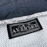 (VINTAGE) 1990'S MADE IN KOREA A.VERSACE MEDUSA EMBROIDERED RIP STOP NYLON JACKET