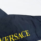 (VINTAGE) 1990'S MADE IN KOREA A.VERSACE MEDUSA EMBROIDERED RIP STOP NYLON JACKET
