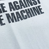 (T-SHIRT) 1990'S RAGE AGAINST THE MACHINE SLEEVE PRINTED LONG SLEEVE T-SHIRT