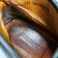 (OTHER) MADE IN ITALY OLD GUCCI HORSE BIT MOCCASIN LEATHER SHOES