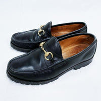 (OTHER) MADE IN ITALY OLD GUCCI HORSE BIT LOAFER LEATHER SHOES