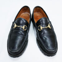 (OTHER) MADE IN ITALY OLD GUCCI HORSE BIT LOAFER LEATHER SHOES