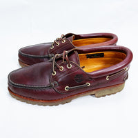 (OTHER) MADE IN HAITI TIMBERLAND 3 EYE CLASSIC LUG MOCCASIN LEATHER SHOES