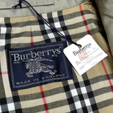 (VINTAGE) DEAD STOCK NEW 1993 MADE IN ENGLAND BURBERRYS' OLD TAG BALMACAAN COAT