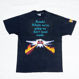 (T-SHIRT) 1980'S MADE IN USA MOVIE BACK TO THE FUTURE T-SHIRT