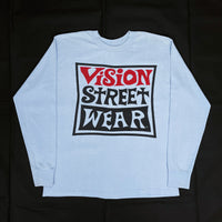 (T-SHIRT) 1990'S MADE IN USA VISION STREET WEAR LONG SLEEVE T-SHIRT