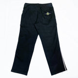 (DESIGNERS) MADE IN TUNISIA OLD TAG STONE ISLAND 3 POCKET SWEAT PANTS WITH SIDELINE