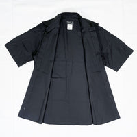 (DESIGNERS) DEAD STOCK NEW 1990'S agnes b. homme PLAIN SHORT SLEEVE SHIRT