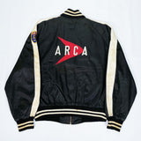 (VINTAGE) 1960'S ARCA CHAIN STITCH EMBROIDERED MOTORCYCLE JACKET