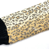 (DESIGNERS) MONITALY LEOPARD PATTERN PATCH POCKET PILE JACKET