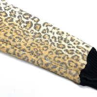 (DESIGNERS) MONITALY LEOPARD PATTERN PATCH POCKET PILE JACKET