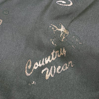 (VINTAGE) 1990'S COUNTRY WEAR UK TYPE OILED COTTON BIKER JACKET