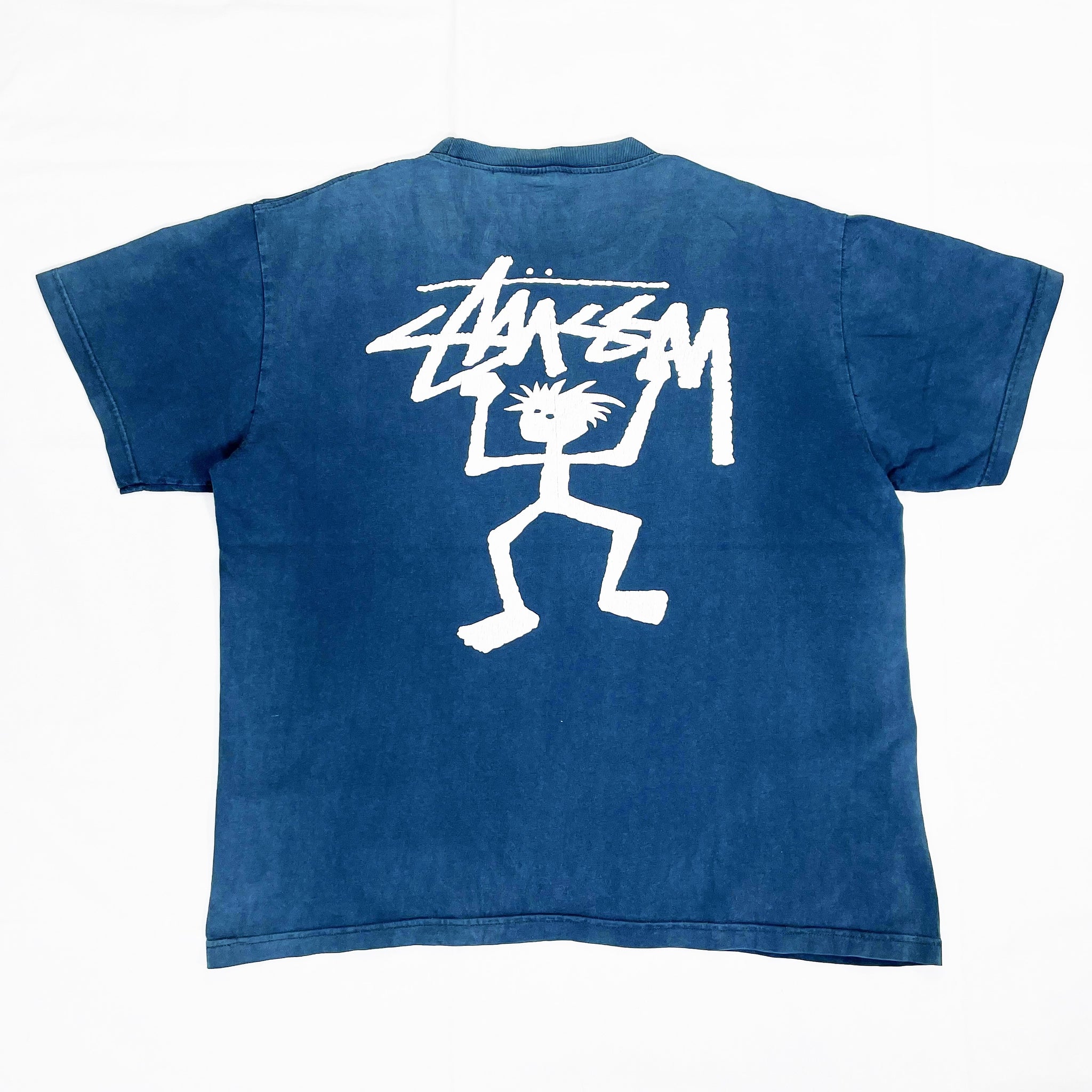 USA製 old stussy × Tenderloin COSTOMADE Stussy Custom Made Original Screenprint 2007 Rare 1/1 Size M