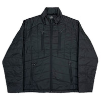 (DESIGNERS) T-TECH by TUMI HOODED PADDED BIKER JACKET
