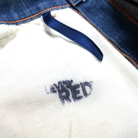 (DESIGNERS) 2001 MADE IN TUNISIA Levi's RED 1st COMFORT 3D CUT DENIM PANTS