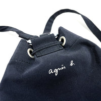 (OTHER) 1990'S agnes b. DRAWSTRING TYPE BACKPACK