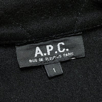 (DESIGNERS) 1990'S MADE IN FRANCE A.P.C. 3D POCKET WOOL MILITARY JACKET