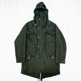 (DESIGNERS) 1990'S FINAL HOME DEFORMATION POCKET M-51 TYPE WOOL MODS COAT