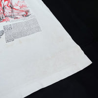 (T-SHIRT) 1989 MADE IN USA HUMAN ANATOMY T-SHIRT