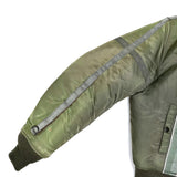 (VINTAGE) 2000'S AVIREX P.D.W. PADDED MA-1 FLIGHT JACKET WITH 5WAY BAG