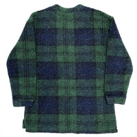 (VINTAGE) 1990'S MADE IN USA WOOLRICH PLAID PATTERN FLEECE SHIRT