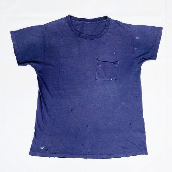 (BORO) 1970'S T-SHIRT WITH SQUARE POCKET