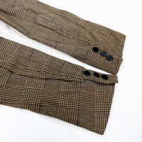 DESIGNERS) 1990'S CHRISTOPHER NEMETH HOUNDSTOOTH SET UP SUIT – Linco