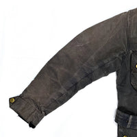 (VINTAGE) 1996 MADE IN ENGLAND BARBOUR INTERNATIONAL 3 WARRANT OILED JACKET