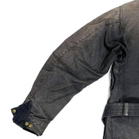 (VINTAGE) 1996 MADE IN ENGLAND BARBOUR INTERNATIONAL 3 WARRANT OILED JACKET