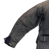 (VINTAGE) 1996 MADE IN ENGLAND BARBOUR INTERNATIONAL 3 WARRANT OILED JACKET