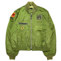 (VINTAGE) 1990'S SPIEWAK TYPE G-8 FLIGHT JACKET WITH 6 PATCHES