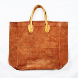 (OTHER) 1970'S SUEDE TOTE BAG