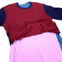 (DESIGNERS) COMME des GARCONS SHIRT T-SHIRT LAYERED DESIGN LONG SLEEVE T-SHIRT