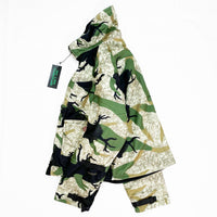 (VINTAGE) DEAD STOCK 1990'S MADE IN USA DAY ONE CAMOUFLAGE CAMOUFLAGE PATTERN DEFORMED DESIGN JACKET