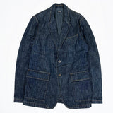 (DESIGNERS) MADE IN ITALY miu miu 2 BUTTON DENIM BLAZER JACKET