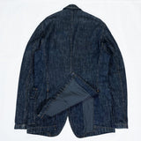 (DESIGNERS) MADE IN ITALY miu miu 2 BUTTON DENIM BLAZER JACKET