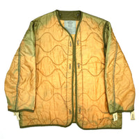 (VINTAGE) 1983 US ARMY M-65 JACKET BLEACHED QUILTED LINER