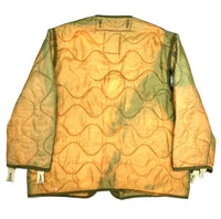 (VINTAGE) 1983 US ARMY M-65 JACKET BLEACHED QUILTED LINER
