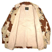 (DESIGNERS) NEEDLES WITH NUMBER NINE SKULL ALL OVER PRINT DESERT CAMOUFLAGE PATTERN JACKET