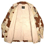 (DESIGNERS) NEEDLES WITH NUMBER NINE SKULL ALL OVER PRINT DESERT CAMOUFLAGE PATTERN JACKET