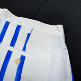(VINTAGE) DEAD STOCK 1990'S HUNT CLUB STRIPED PAINT 2 TUCK SHORTS