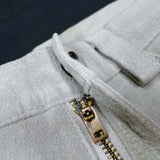 (VINTAGE) 1990'S MADE IN KOREA 5 POCKET SUEDE SHORTS