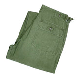 (VINTAGE) 1960'S US ARMY COTTON BAKER PANTS WITH ADJUSTER