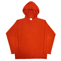 (DESIGNERS) 1990'S dezert from COMME des GARCONS PULLOVER KNIT HOODIE