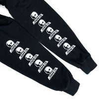 (VINTAGE) 2000'S MADE IN CANADA SKULL SKATES SLEEVE PRINTED HOODIE SWEAT SHIRT